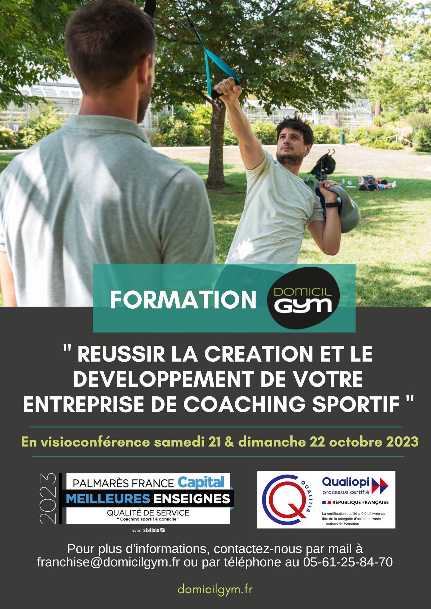 Formation : 21 et 22 octobre 2023