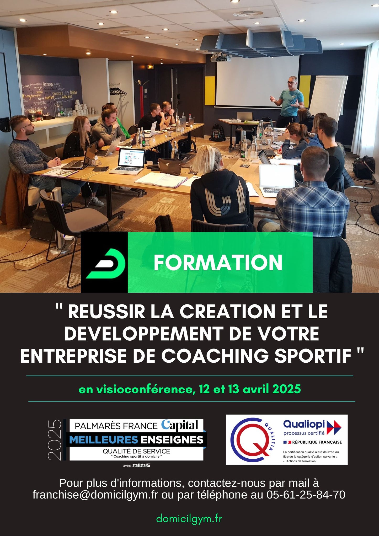 Formation : 12 et 13 avril 2025