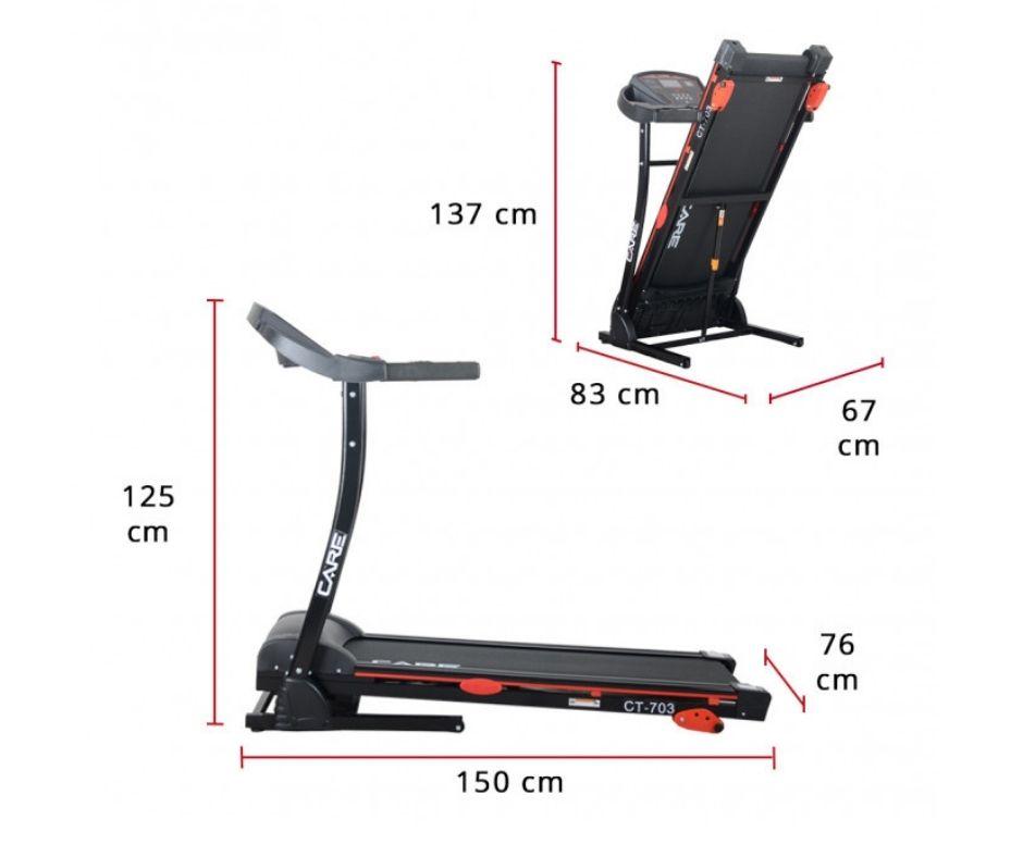 Tapis de course connecté Care - CT 703-2