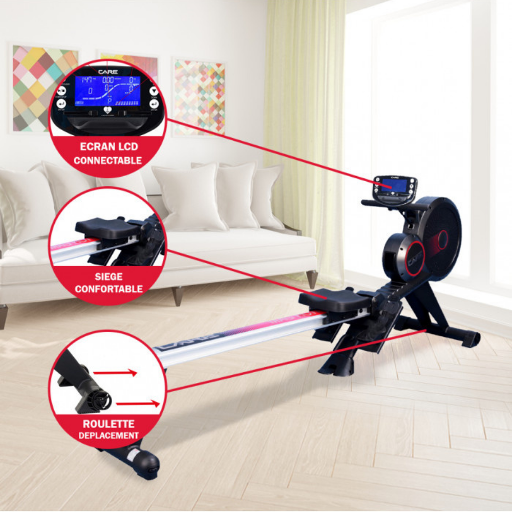 Rameur professionnel Care Mag Rower air