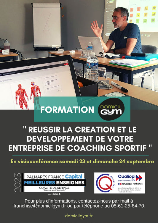 Formation : 23 et 24 septembre 2023