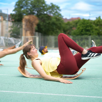 Planche d'équilibre slackline - ROOTS ROCKER SET